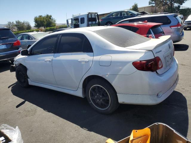 TOYOTA COROLLA BA 2009 white  gas 1NXBU40EX9Z110622 photo #3