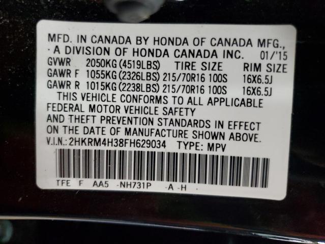 2015 HONDA CR-V LX - 2HKRM4H38FH629034