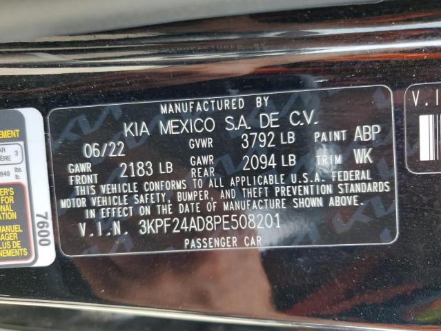 2023 KIA FORTE LX 3KPF24AD8PE508201