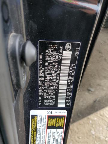 2016 TOYOTA CAMRY LE 4T1BF1FK3GU190042