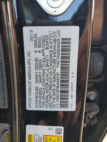 2018 HONDA ACCORD TOURING 1HGCV2F96JA042797
