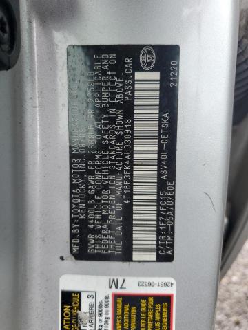 2010 TOYOTA CAMRY BASE - 4T1BF3EK4AU030918