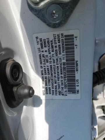 2016 HONDA CIVIC EX 19XFC1F8XGE200180