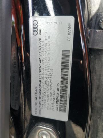 2016 AUDI A3 E-TRON PREMIUM WAUUPBFFXGA140675