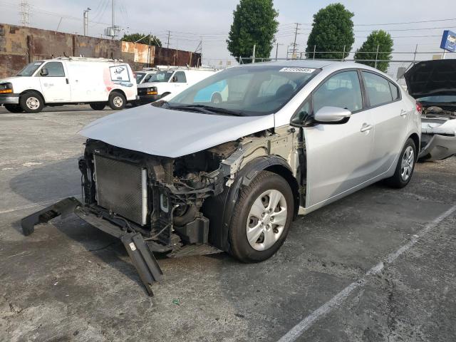 KIA FORTE LX 2018 silver  gas 3KPFK4A75JE242640 photo #1