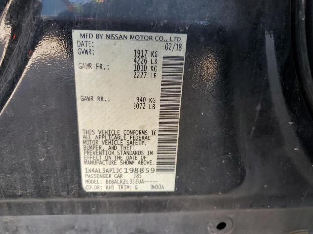 2018 NISSAN ALTIMA 2.5 - 1N4AL3AP1JC198859