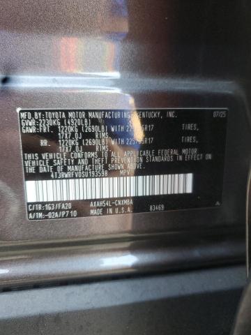 2025 TOYOTA RAV4 XLE - 4T3RWRFV0SU193598