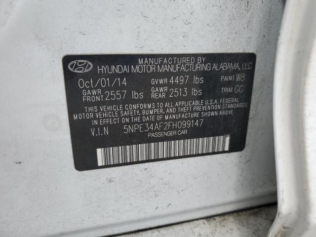 2015 HYUNDAI SONATA SPORT 5NPE34AF2FH099147