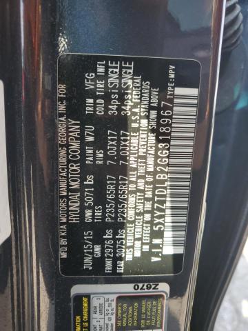 2016 HYUNDAI SANTA FE S 5XYZTDLB2GG318967
