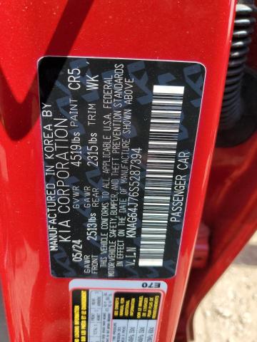 2025 KIA K5 GT LINE KNAG64J76S5287394
