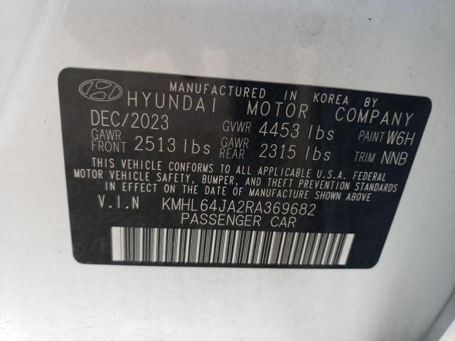 2024 HYUNDAI SONATA SEL KMHL64JA2RA369682