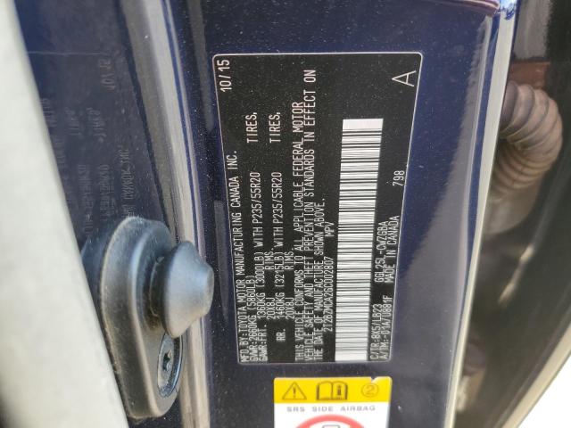 2016 LEXUS RX 350 BAS 2T2BZMCA2GC002807