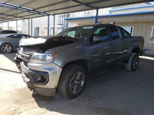 CHEVROLET COLORADO LT 2021 gray  gas 1GCHSCEN9M1180713 photo #1