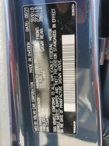 2022 VOLVO XC60 B6 IN YV4062RL1N1941429