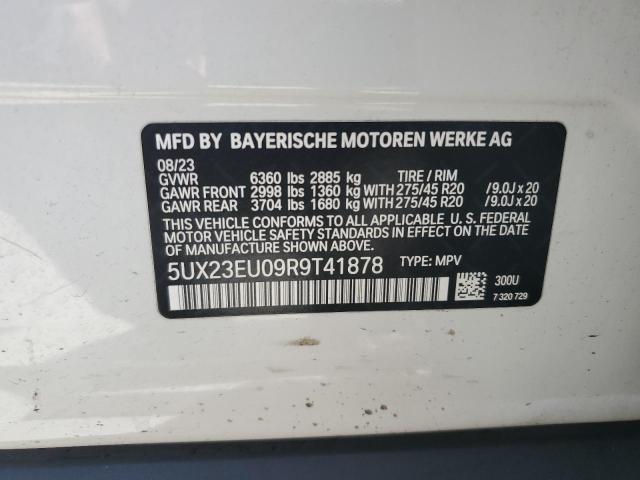 2024 BMW X5 XDRIVE40I 5UX23EU09R9T41878