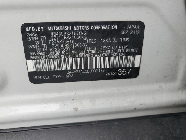 2020 MITSUBISHI OUTLANDER SPORT ES #3304782911