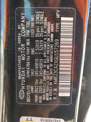 2016 HYUNDAI TUCSON LIM KM8J3CA2XGU157269