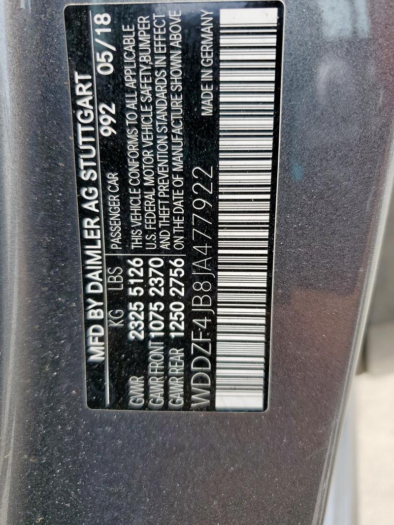 2018 MERCEDES-BENZ E 300 - WDDZF4JB8JA477922