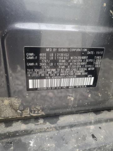 2018 SUBARU OUTBACK 2. - 4S4BSADC5J3266638