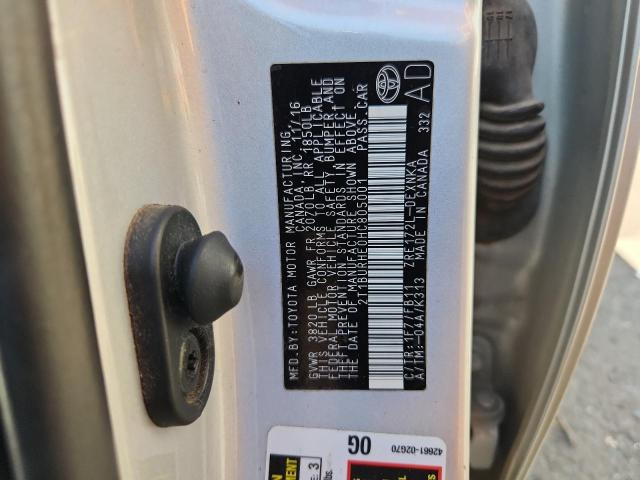 2017 TOYOTA COROLLA L - 2T1BURHE0HC805001