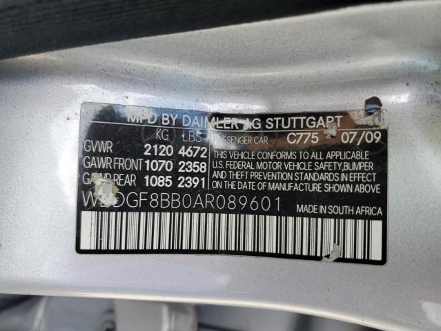 2010 MERCEDES-BENZ C 300 4MAT #3224695148
