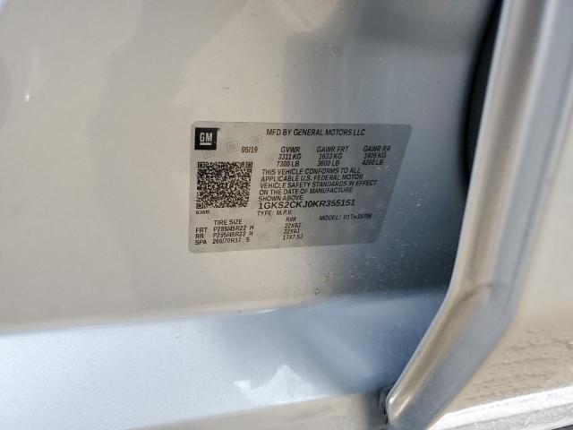 2019 GMC YUKON DENALI 1GKS2CKJ0KR355151