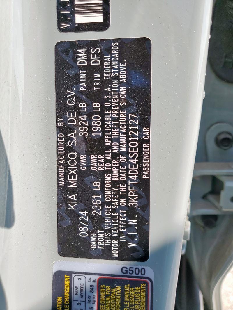 2025 KIA K4 LX #3276420672