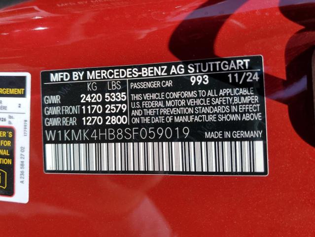 2025 MERCEDES-BENZ CLE 300 4M W1KMK4HB8SF059019