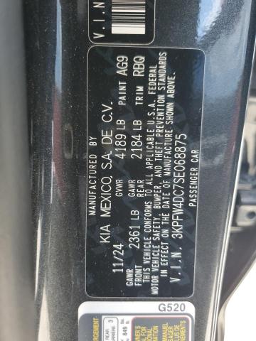 2025 KIA K4 GT-LINE 3KPFW4DC7SE068875