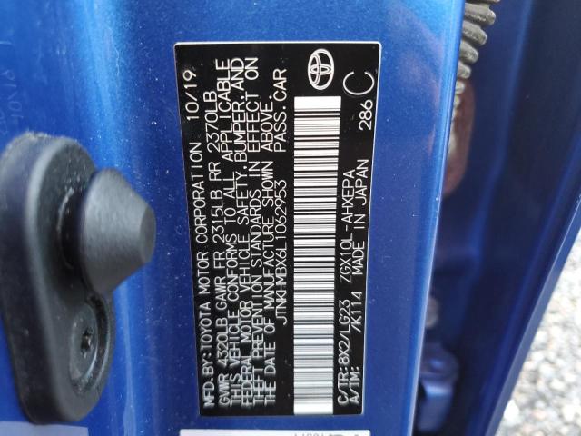 2020 TOYOTA C-HR XLE - JTNKHMBX6L1062953