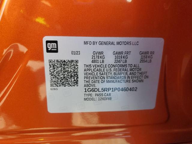 2023 CADILLAC CT4-V BLACKWING 1G6DL5RP1P0460402