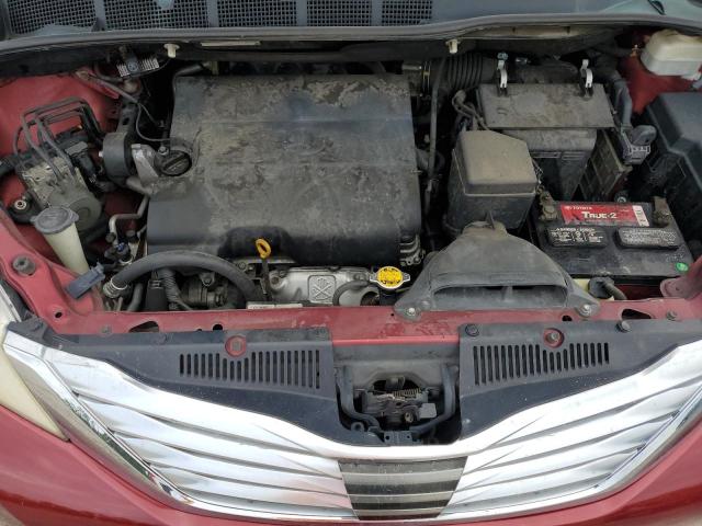 2012 TOYOTA SIENNA XLE - 5TDYK3DC4CS262821