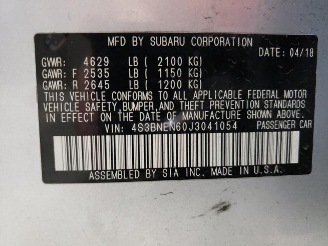 2018 SUBARU LEGACY 3.6 - 4S3BNEN60J3041054
