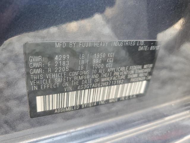 2017 SUBARU IMPREZA PREMIUM 4S3GTAB62H3713182