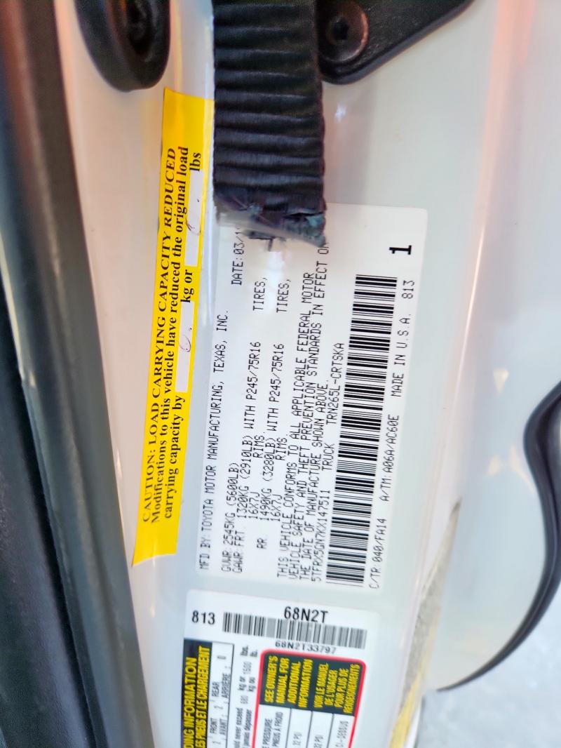 2019 TOYOTA TACOMA ACCESS CAB - 5TFRX5GN7KX147511