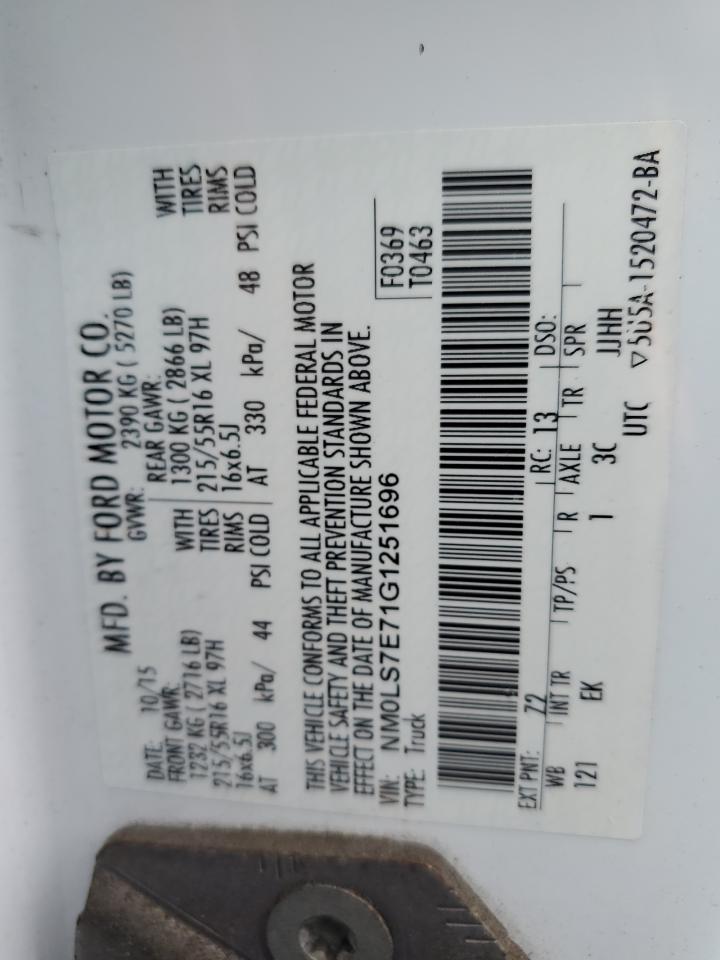 FORD TRANSIT CONNECT XL