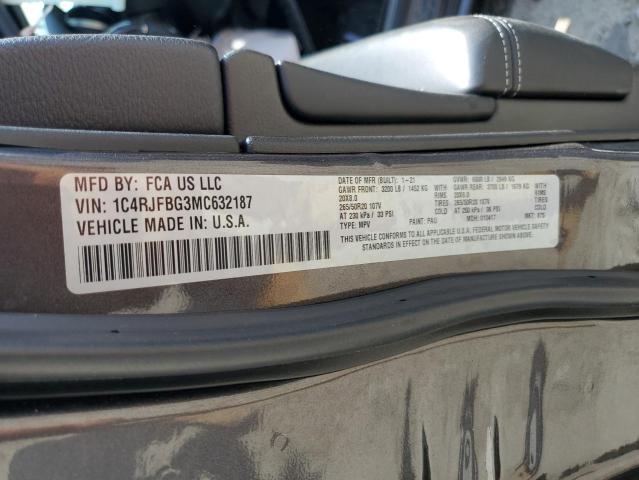 2021 JEEP GRAND CHEROKEE LIMITED - 1C4RJFBG3MC632187