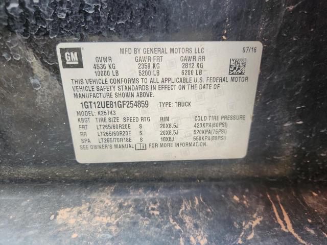 2016 GMC SIERRA K25 1GT12UE81GF254859