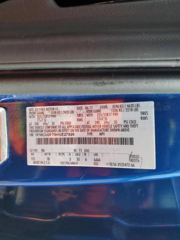 2017 FORD ESCAPE S - 1FMCU0F79HUE27926