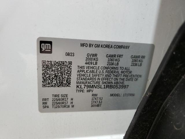 2024 CHEVROLET TRAILBLAZE KL79MNSL1RB053997