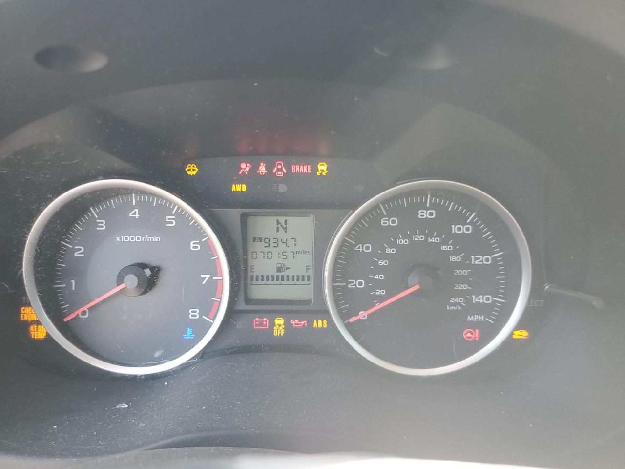 SUBARU FORESTER 2.5I