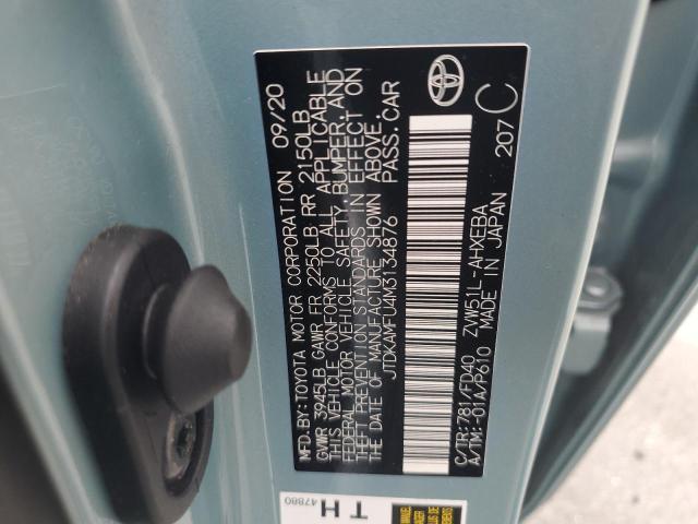 2021 TOYOTA PRIUS SPEC JTDKAMFU4M3134876