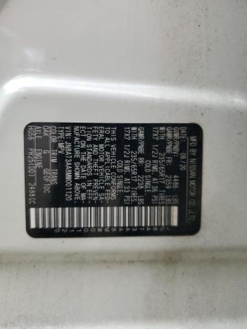2021 NISSAN ROGUE S JN8AT3AA8MW001120