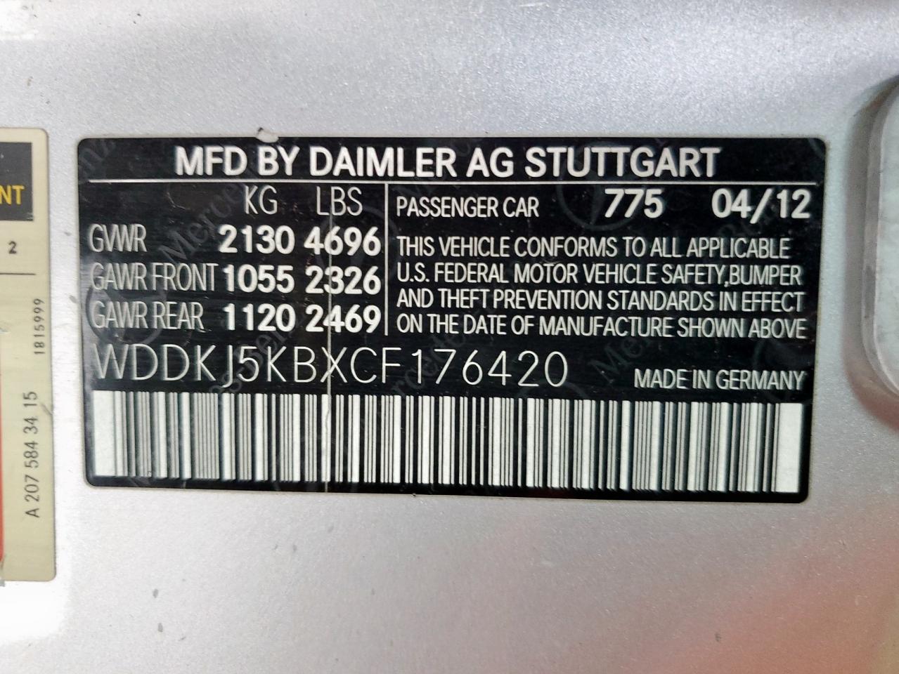 MERCEDES-BENZ E-CLASS 350