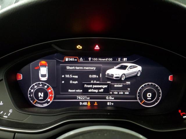 2018 AUDI S5 PRESTIG WAUC4CF57JA009261