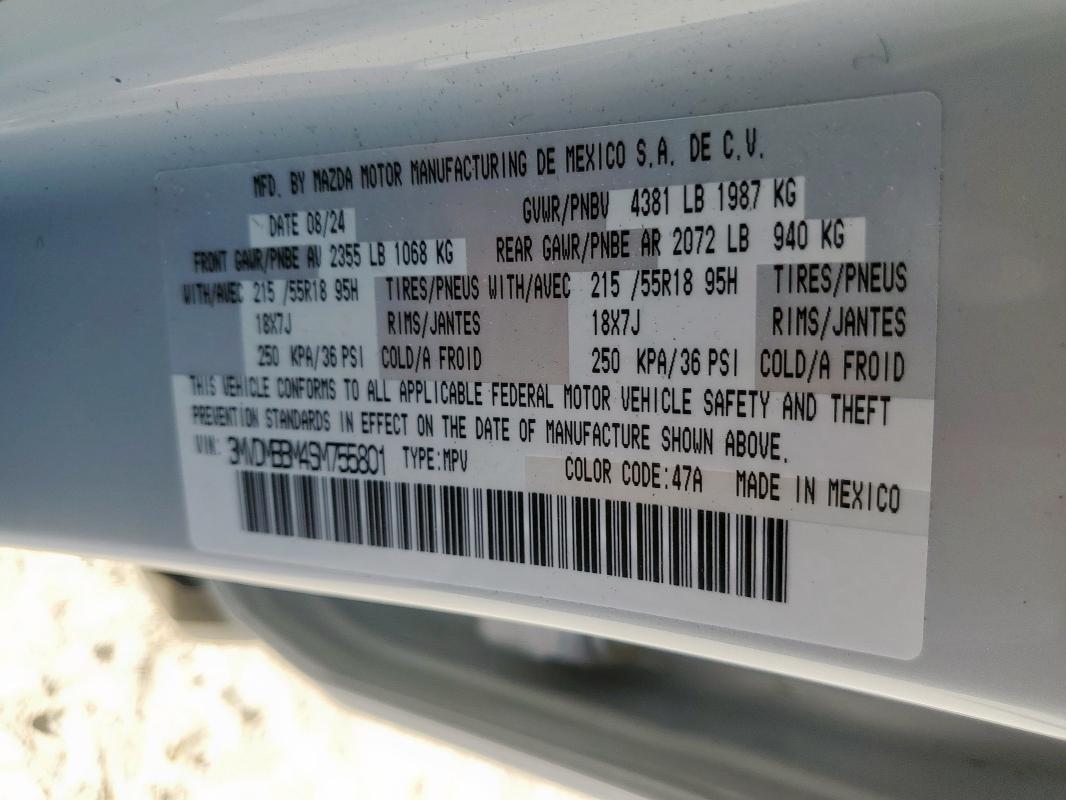 2025 MAZDA CX-30 SELE 3MVDMBBM4SM755801