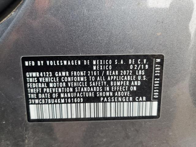 2019 VOLKSWAGEN JETTA S - 3VWCB7BU4KM161609