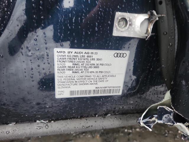 2023 AUDI Q7 PRESTIG WA1VXBF75PD024339