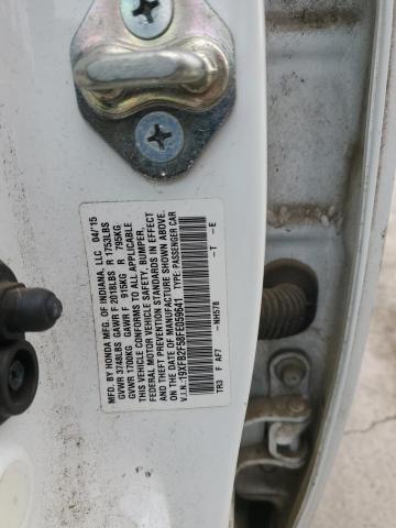 2015 HONDA CIVIC LX - 19XFB2F58FE059641