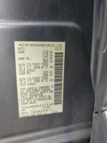 2015 NISSAN MURANO S - 5N1AZ2MG3FN227154